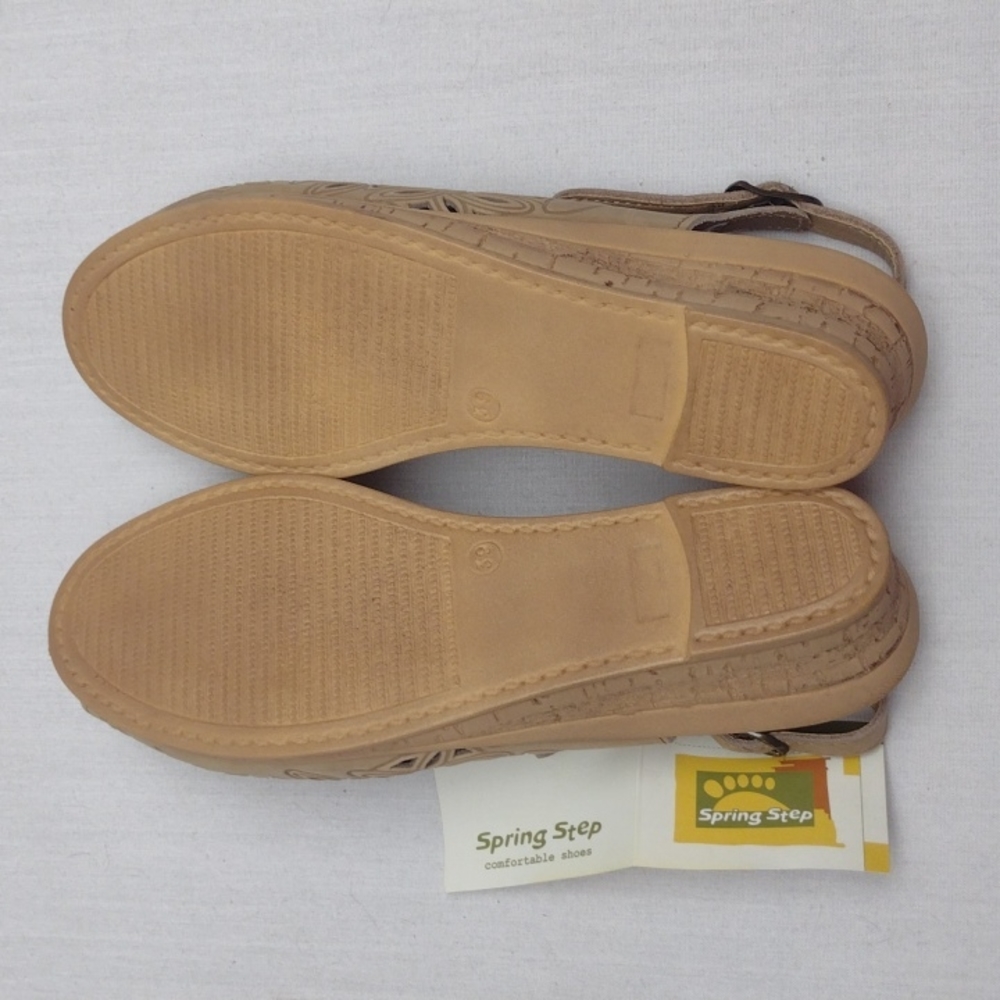 Spring step beige sandals - Picture 5 of 5